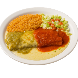 Burrito Verde o Rojo